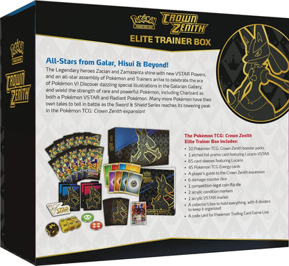 Crown Zenith Elite Trainer Box (ETB)